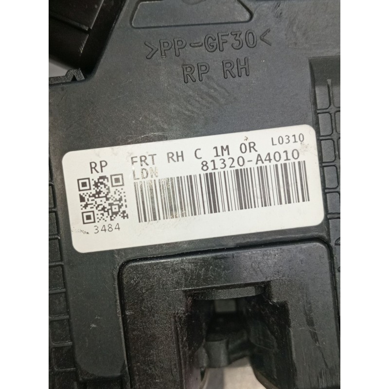 Recambio de motor cierre centralizado delantero derecho para kia carens iv 1.7 crdi referencia OEM IAM 81320A4010  2013 5P