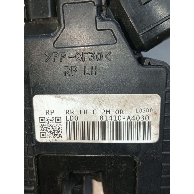 Recambio de motor cierre centralizado trasero izquierdo para kia carens iv 1.7 crdi referencia OEM IAM 81410A4030  2013 5P