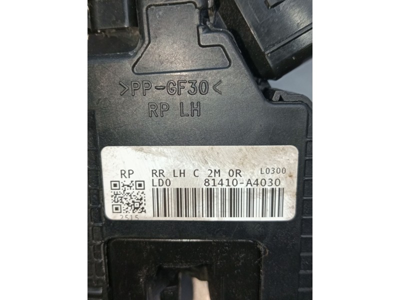 Recambio de motor cierre centralizado trasero izquierdo para kia carens iv 1.7 crdi referencia OEM IAM 81410A4030  2013 5P