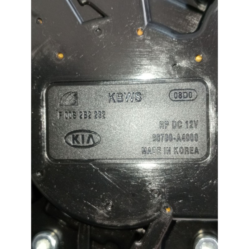 Recambio de motor limpia trasero para kia carens iv 1.7 crdi referencia OEM IAM 98700A4000 F00S2B2232 2013