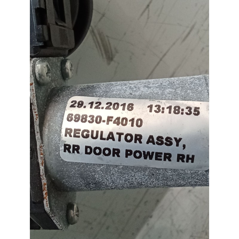 Recambio de elevalunas trasero derecho para toyota c-hr (_x1_) 1.8 hybrid (zyx10_, zyx11_) referencia OEM IAM 85720F4020 AEO6202