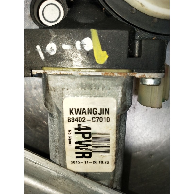 Recambio de elevalunas trasero derecho para hyundai i20 ii (gb, ib) 1.2 referencia OEM IAM 83402C7010 5P 2014
