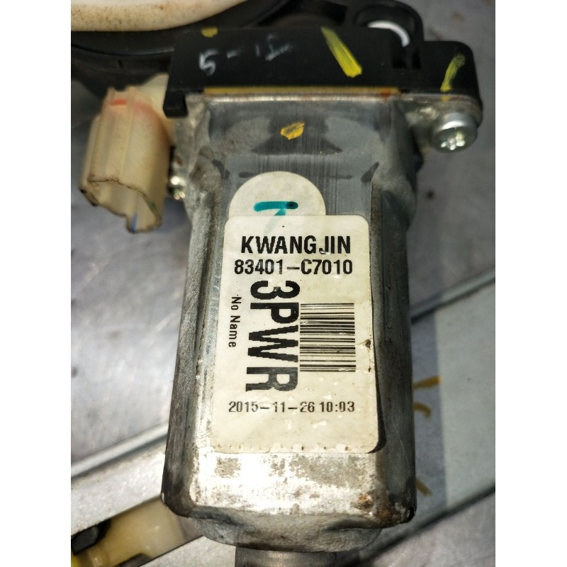 Recambio de elevalunas trasero izquierdo para hyundai i20 ii (gb, ib) 1.2 referencia OEM IAM 83401C7010 5P 2014
