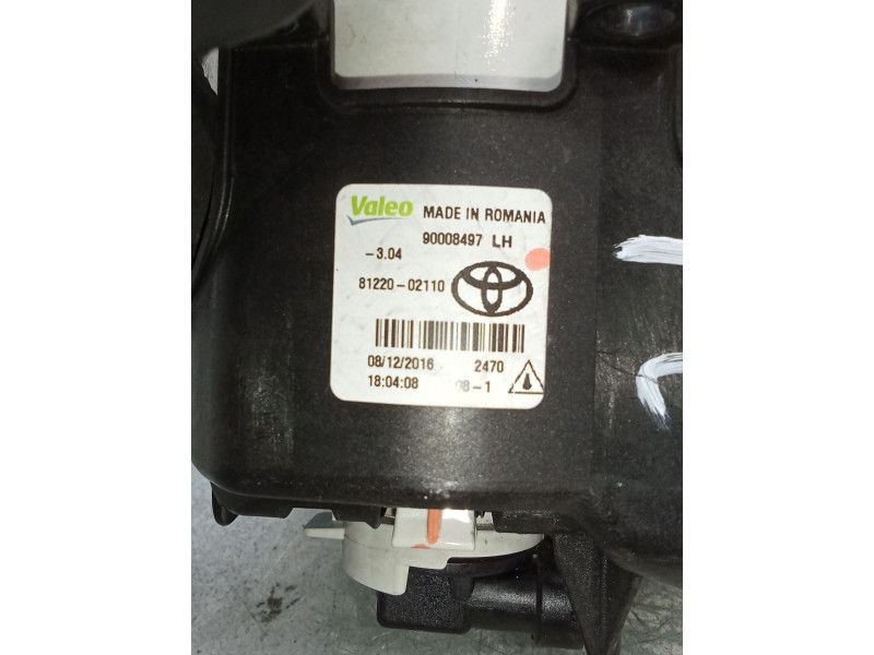 Recambio de faro antiniebla izquierdo para toyota c-hr (_x1_) 1.8 hybrid (zyx10_, zyx11_) referencia OEM IAM 90008497 8122002110