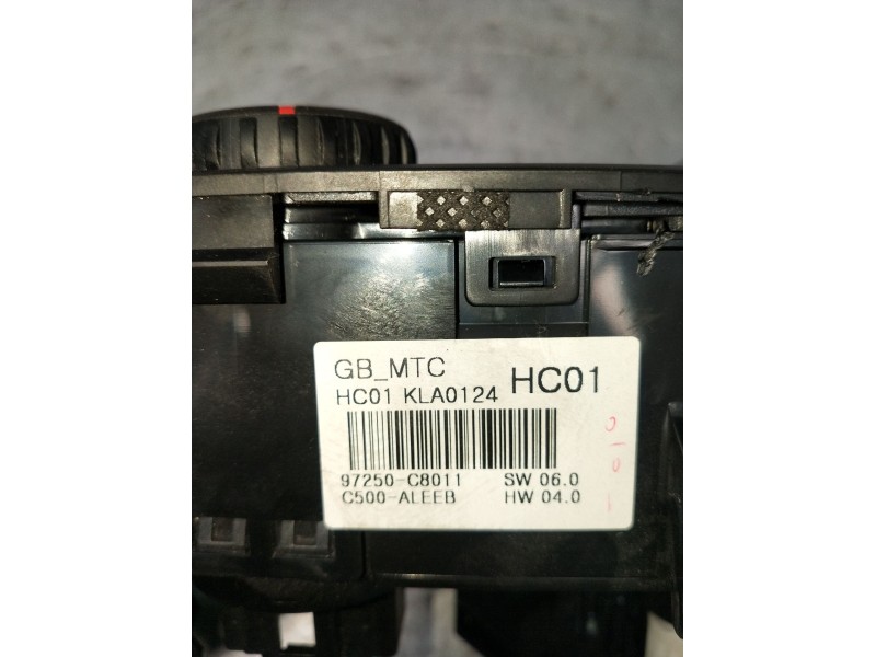 Recambio de mando calefaccion / aire acondicionado para hyundai i20 ii (gb, ib) 1.2 referencia OEM IAM 97250C8011 C500ALEEB 2014