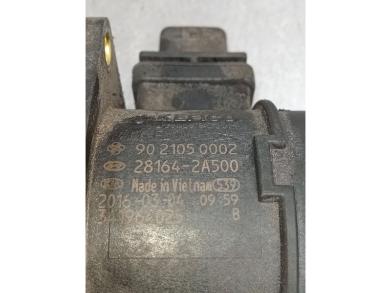 Recambio de caudalimetro para kia carens iv 1.7 crdi referencia OEM IAM 9021050002 281642A500 2013