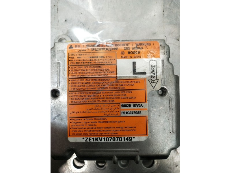 Recambio de kit airbag para nissan juke (f15) 1.6 dig-t referencia OEM IAM 988201KV0A  2010