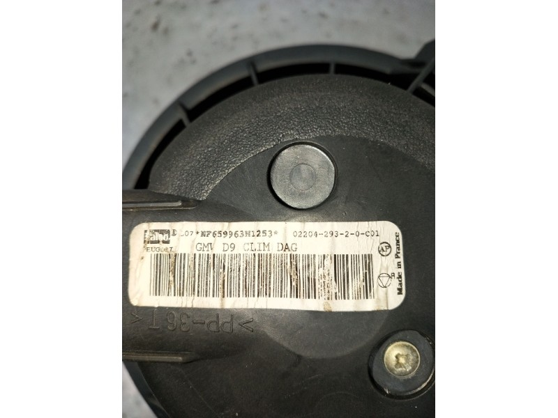 Recambio de motor calefaccion para peugeot 406 (8b) 2.0 16v referencia OEM IAM GMVD9CLIMDAG  1999