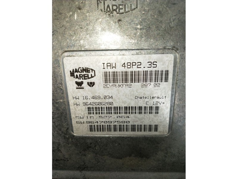 Recambio de centralita motor uce para peugeot 406 (8b) 2.0 16v referencia OEM IAM 9647097580 16469034 48P235 1999