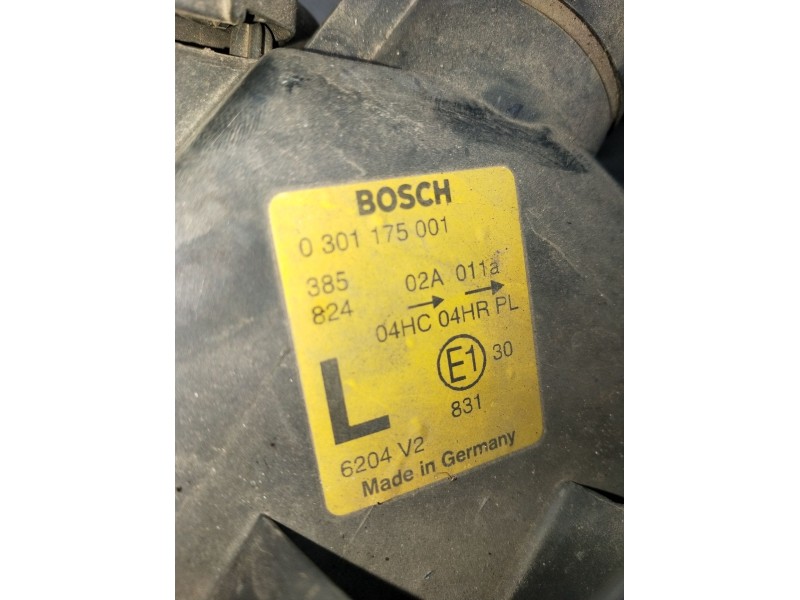 Recambio de faro izquierdo para peugeot 406 (8b) 2.0 16v referencia OEM IAM 0301175001  1999