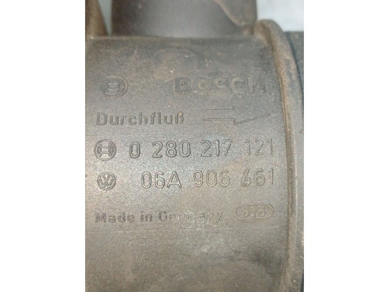 Recambio de caudalimetro para seat leon (1m1) 1.9 tdi referencia OEM IAM 0280217121 06A906461 1999