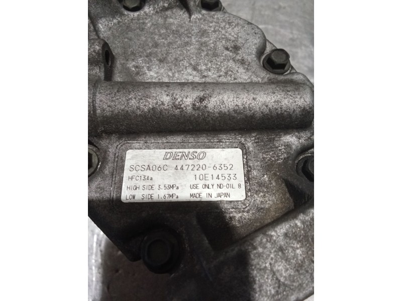 Recambio de compresor aire acondicionado para toyota corolla (_e12_) 1.6 vvt-i (zze121_) referencia OEM IAM 4472206652 10E14533 