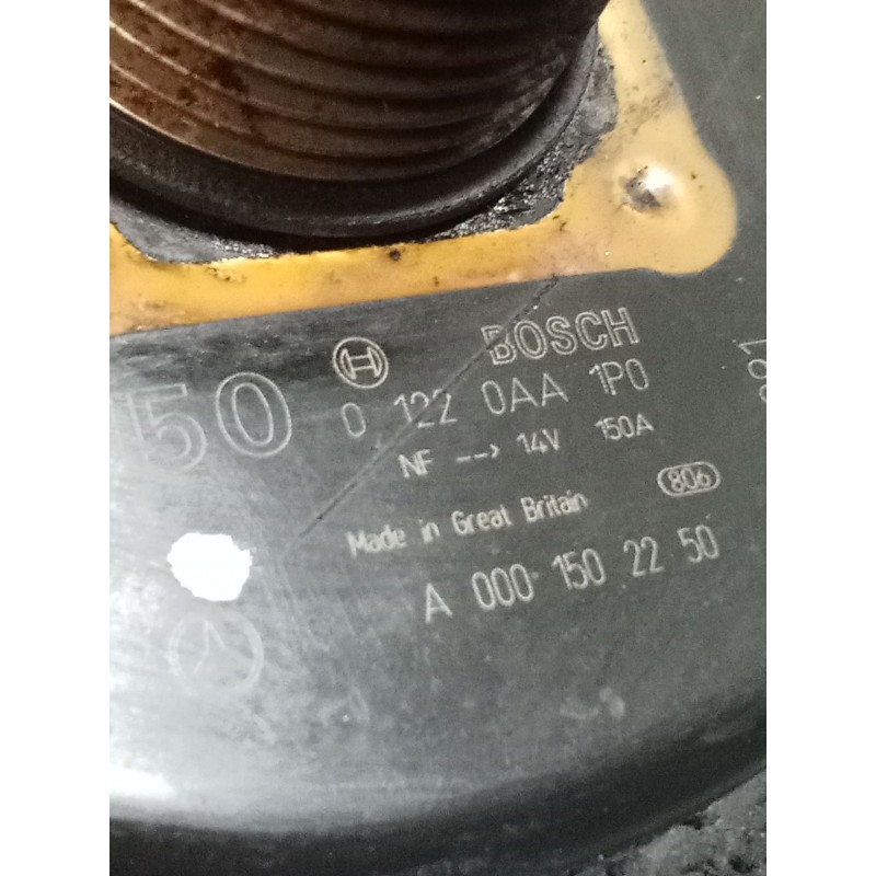 Recambio de alternador para mercedes-benz clase m (w163) 400 cdi inspiration (163.128) referencia OEM IAM 01220AA1P0 A0001502250