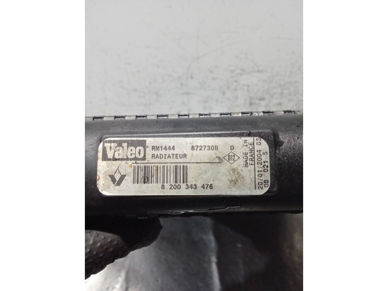 Recambio de radiador agua para renault kangoo express (fc0/1_) 1.5 dci (fc07, fc1r) referencia OEM IAM 8200343476 872730B 01