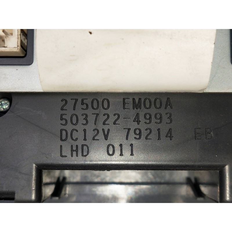 Recambio de mando calefaccion / aire acondicionado para nissan tiida (c11x/sc11x) 1.5 dci turbodiesel cat referencia OEM IAM 275