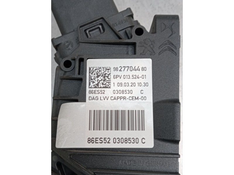 Recambio de potenciometro pedal para opel corsa f referencia OEM IAM 9827704480 6PV01352401 86ES520308530C 2019