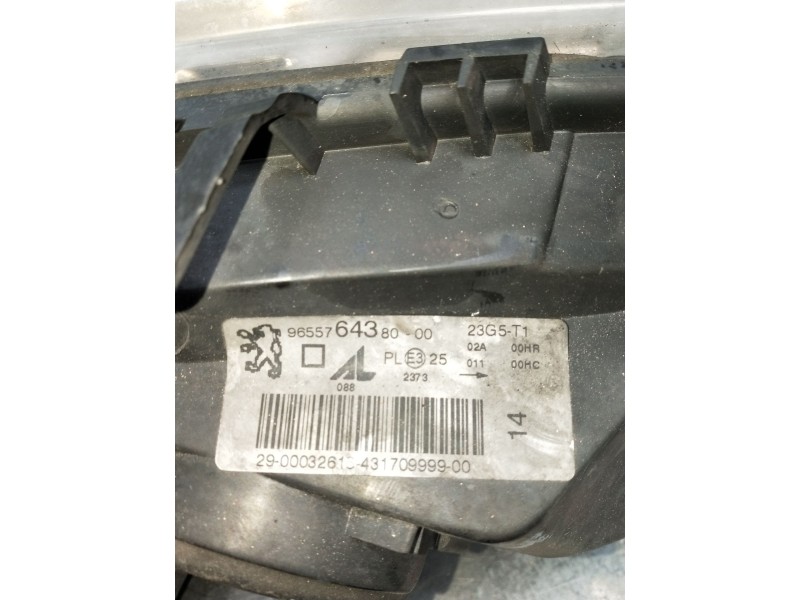 Recambio de faro izquierdo para peugeot 307 sw (3h) 1.6 16v referencia OEM IAM 9655764380 23G5T1 VER FOTOS 