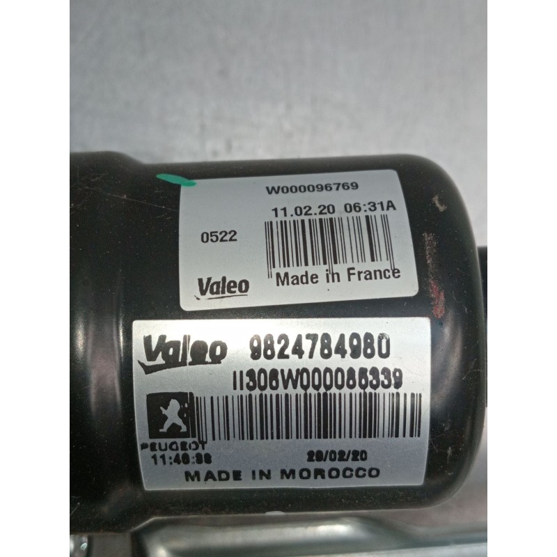 Recambio de motor limpia delantero para opel corsa f referencia OEM IAM 9824784980 W000085339 2019