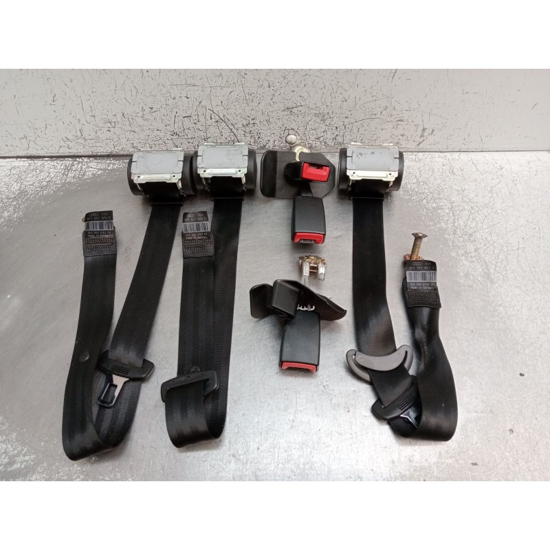 Recambio de juego cinturones trasero para audi a4 b7 (8ec) 2.0 tdi 16v referencia OEM IAM   2005 4P