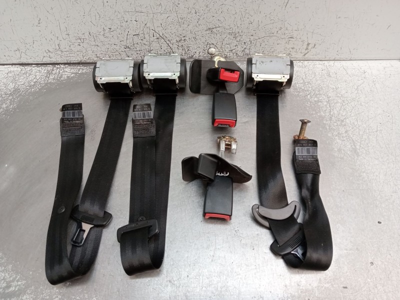 Recambio de juego cinturones trasero para audi a4 b7 (8ec) 2.0 tdi 16v referencia OEM IAM   2005 4P
