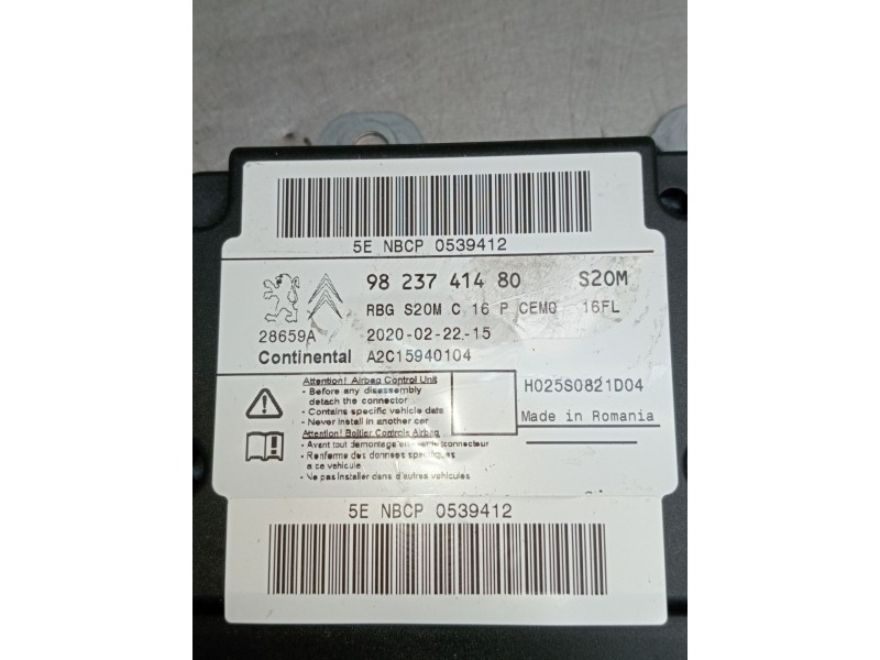 Recambio de kit airbag para opel corsa f referencia OEM IAM 9823741480 A2C15940104 2019