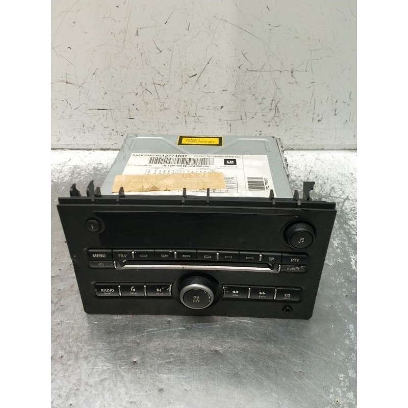 Recambio de sistema audio / radio cd para saab 9-3 (ys3f, e79, d79, d75) 1,8t referencia OEM IAM 12774897 1220008980B101 2002