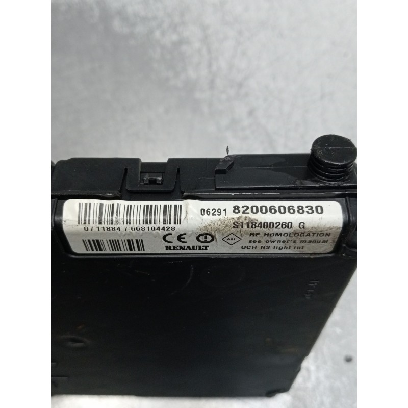 Recambio de modulo electronico para renault megane ii (bm0/1_, cm0/1_) 1.5 dci (bm1e, cm1e) referencia OEM IAM 8200606830 S11840