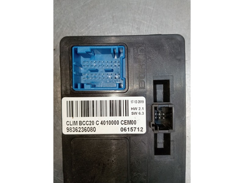 Recambio de modulo electronico para opel corsa f referencia OEM IAM 9836236080 0615712 2019