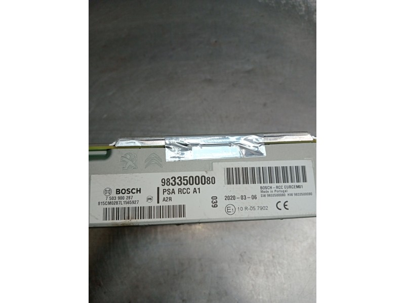 Recambio de sistema navegacion gps para opel corsa f referencia OEM IAM 9833500080 7503900287 2019