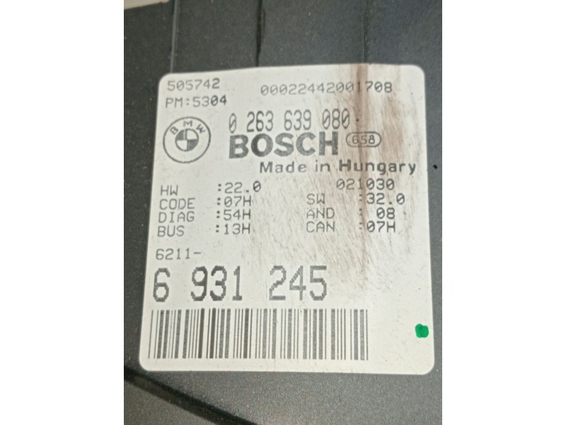 Recambio de cuadro instrumentos para bmw 3 (e46) 320 d referencia OEM IAM 0263639080 6931245 505742 2001