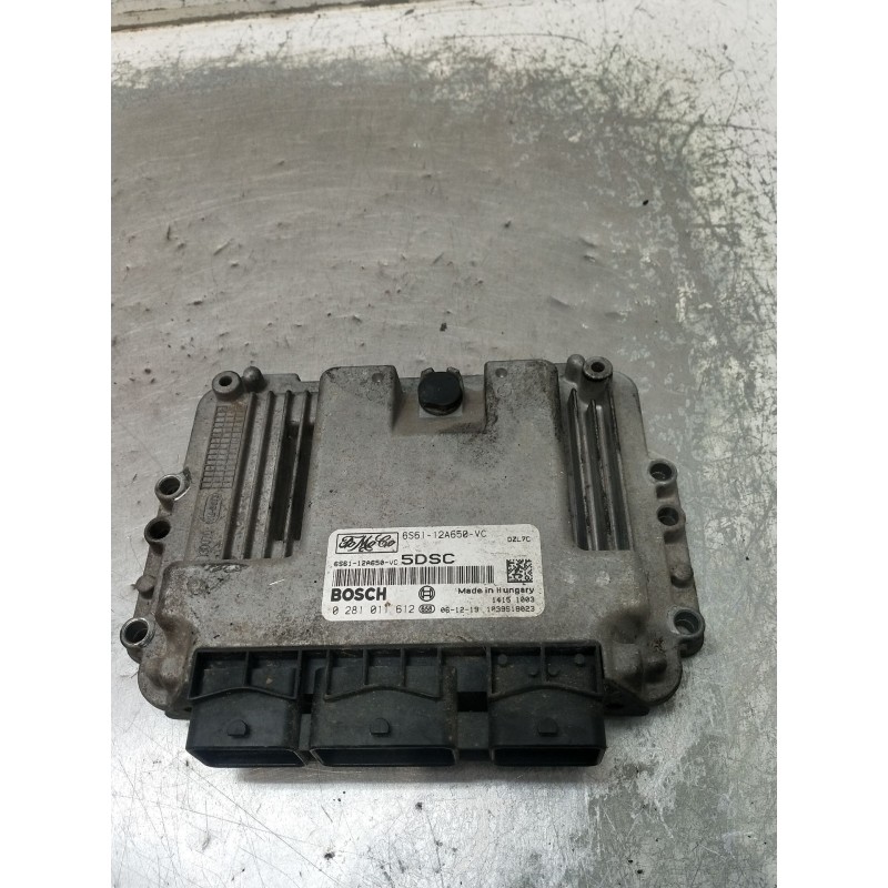 Recambio de centralita motor uce para ford fiesta v (jh_, jd_) 1.6 tdci referencia OEM IAM 0281011612 6S6112A650VC 1039S18023 20