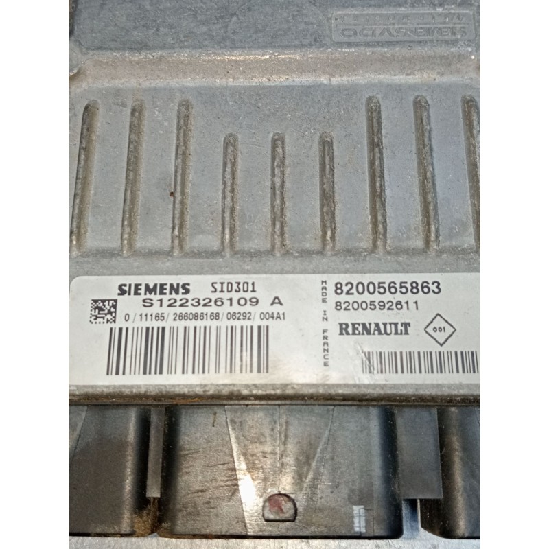 Recambio de centralita motor uce para renault megane ii (bm0/1_, cm0/1_) 1.5 dci (bm1e, cm1e) referencia OEM IAM 8200565863 SID3