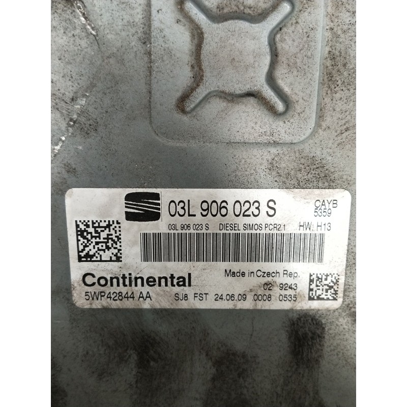 Recambio de centralita motor uce para seat ibiza iv sc (6j1, 6p5) 1.6 tdi referencia OEM IAM 03L906023S 5WP42844AA 03L906023S 20