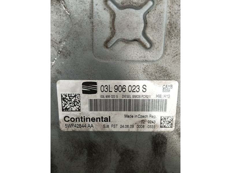 Recambio de centralita motor uce para seat ibiza iv sc (6j1, 6p5) 1.6 tdi referencia OEM IAM 03L906023S 5WP42844AA 03L906023S 20
