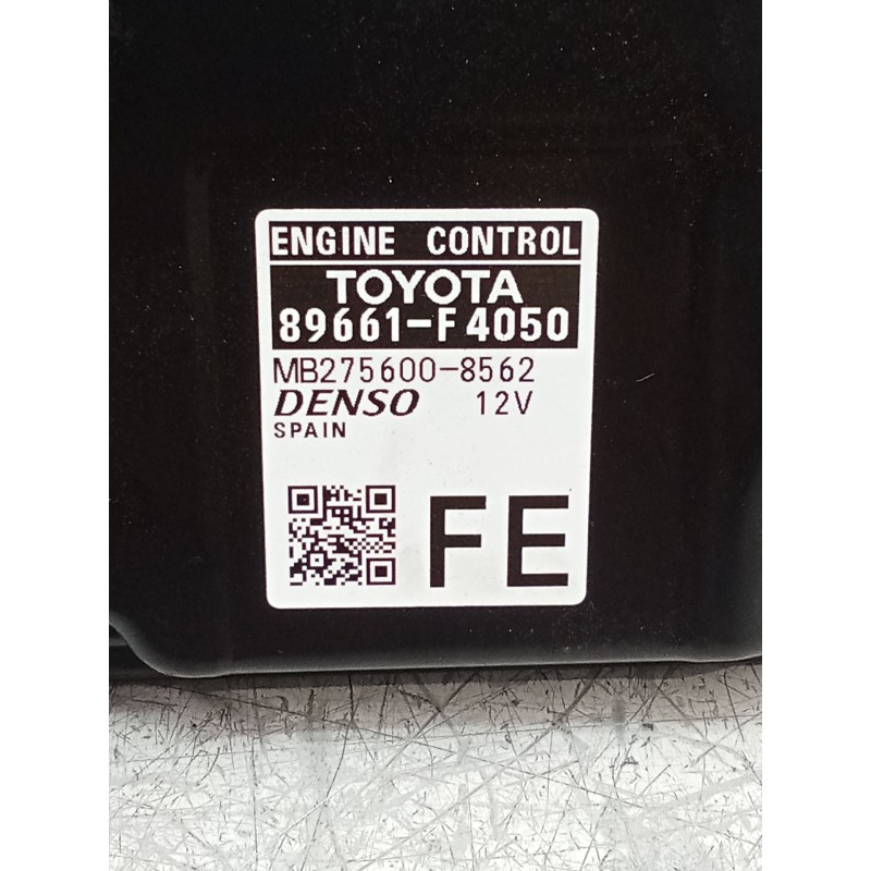 Recambio de centralita motor uce para toyota c-hr (_x1_) 1.8 hybrid (zyx10_, zyx11_) referencia OEM IAM 89661F4050 MB2756008562 