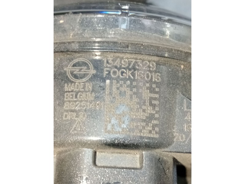 Recambio de faro antiniebla derecho para opel corsa f referencia OEM IAM 13497329 89251491 2019
