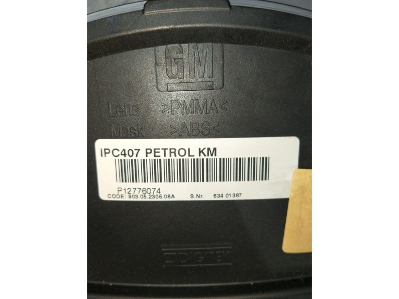 Recambio de cuadro instrumentos para saab 9-3 (ys3f, e79, d79, d75) 1,8t referencia OEM IAM P12776074 63401387 6033ECO422 2002