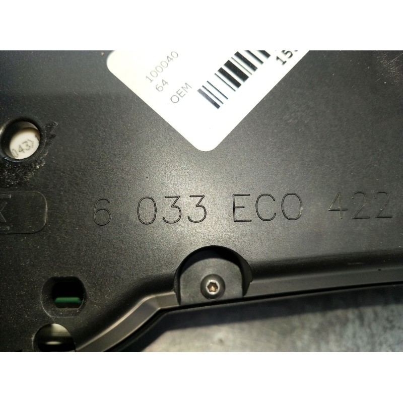Recambio de cuadro instrumentos para saab 9-3 (ys3f, e79, d79, d75) 1,8t referencia OEM IAM P12776074 63401387 6033ECO422 2002