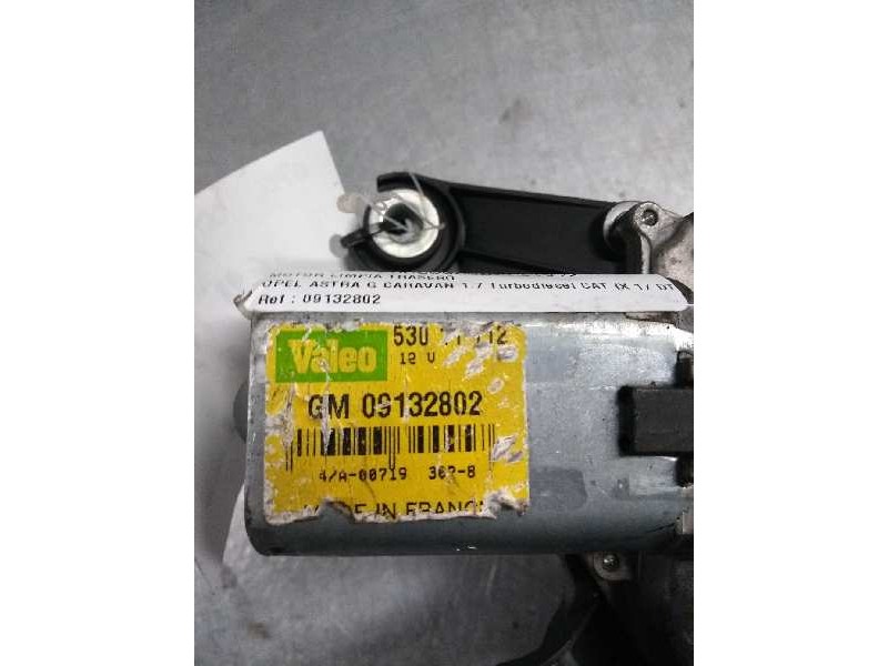 Recambio de motor limpia trasero para opel astra g caravan 1.7 turbodiesel cat (x 17 dtl / 2h8) referencia OEM IAM 09132802   Recambio de motor limpia trasero para opel astra g caravan 1.7 turbodiesel cat (x 17 dtl / 2h8) referencia OEM IAM 09132802