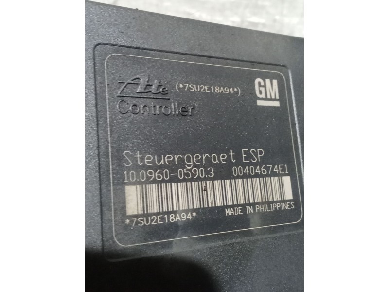 Recambio de abs para opel zafira / zafira family b (a05) 1.8 (m75) referencia OEM IAM 10096005903 13244860 10020602874