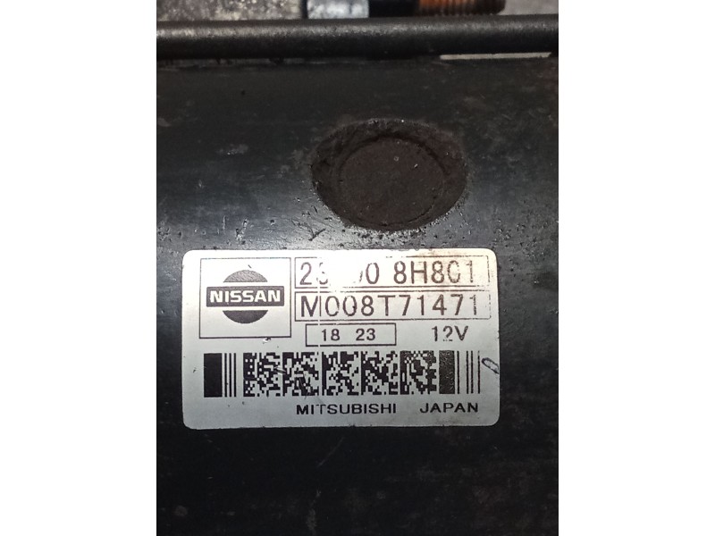 Recambio de motor arranque para nissan x-trail i (t30) 2.2 di 4x4 referencia OEM IAM M008T71471  01