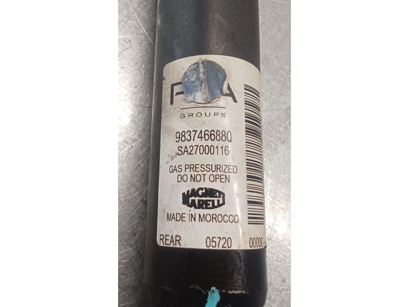 Recambio de amortiguador trasero izquierdo para opel corsa f referencia OEM IAM 9837466880  19