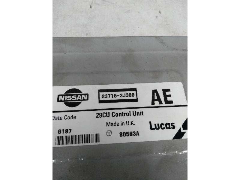 Recambio de centralita motor uce para nissan primera berlina (p11) 1.6 16v cat referencia OEM IAM 237103J300 80563A AE Recambio de centralita motor uce para nissan primera berlina (p11) 1.6 16v cat referencia OEM IAM 237103J300 80563A AE