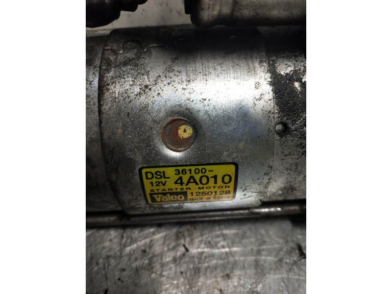 Recambio de motor arranque para kia sorento 2.5 crdi referencia OEM IAM 361004A010  