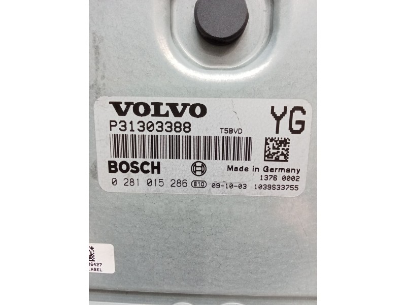 Recambio de centralita motor uce para volvo xc60 kinetic awd referencia OEM IAM P31303388 0281015286. T5BVD 13760002 1039S33755