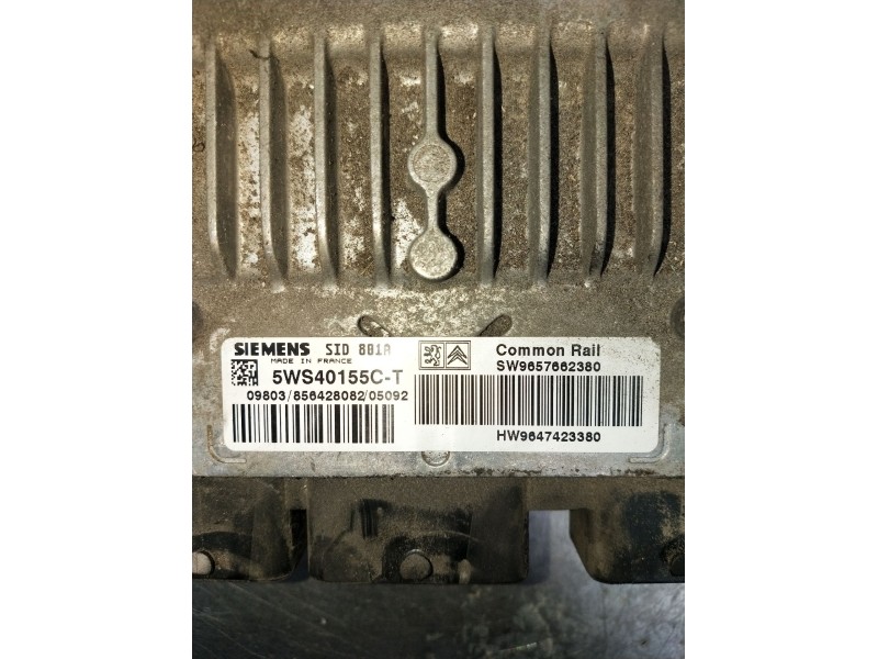 Recambio de centralita motor uce para citroën berlingo / berlingo first furgoneta/monovolumen (m_) 2.0 hdi 90 (mbrhy, mcrhy) ref