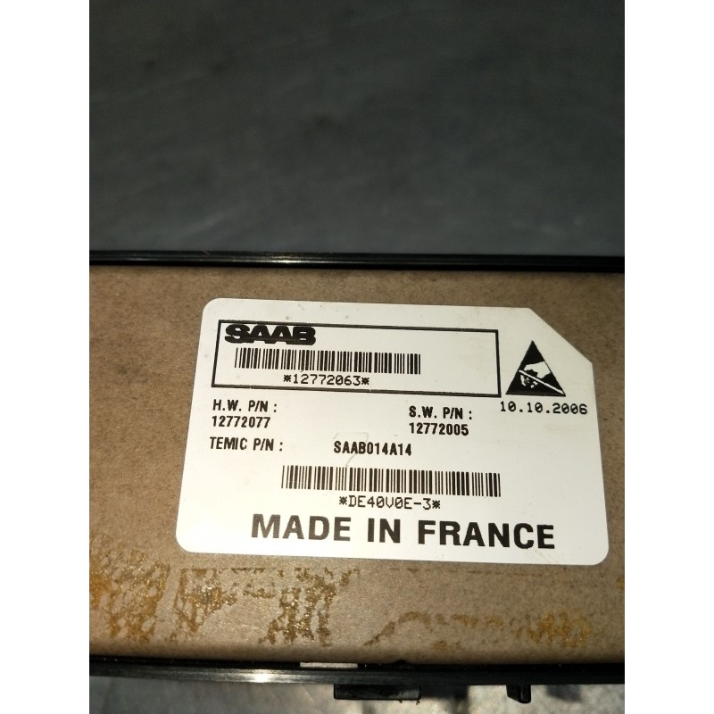 Recambio de mando elevalunas delantero izquierdo para saab 9-3 (ys3f, e79, d79, d75) 1,8t referencia OEM IAM 12772063 12772005 5