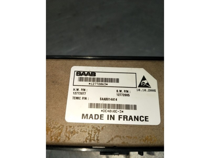 Recambio de mando elevalunas delantero izquierdo para saab 9-3 (ys3f, e79, d79, d75) 1,8t referencia OEM IAM 12772063 12772005 5