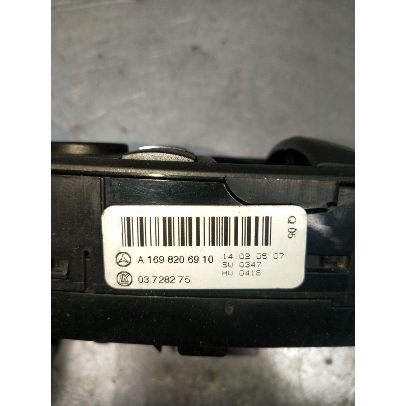 Recambio de mando elevalunas delantero izquierdo para mercedes-benz clase a (w169) a 180 cdi (169.007, 169.307) referencia OEM I
