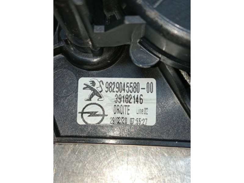 Recambio de elevalunas trasero derecho para opel corsa f referencia OEM IAM 982904558000 39182146 2019 5P